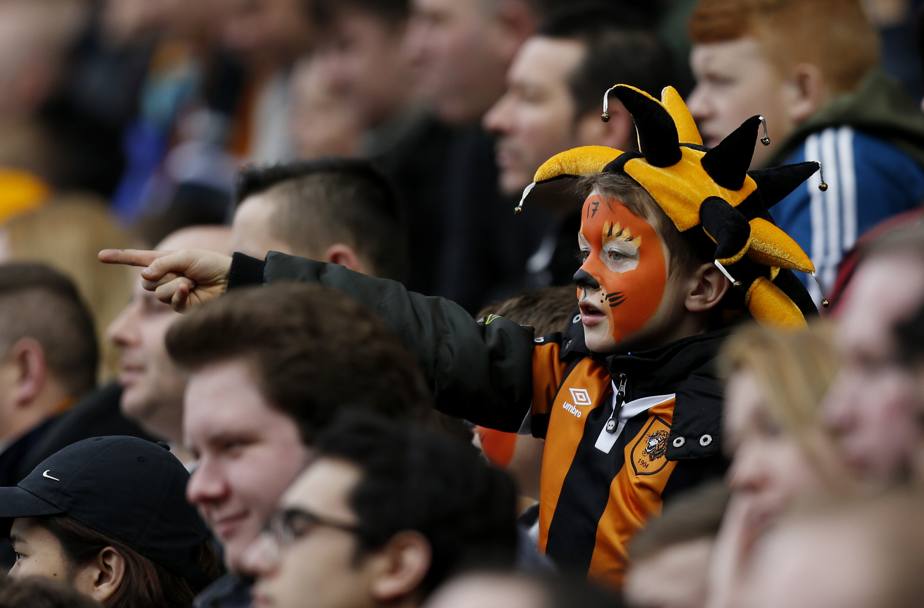 Piccolo fan dell&#39;Hull City (Action Images)